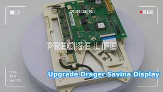 Αντικατάσταση έγχρωμης οθόνης Drager Savina 8420606